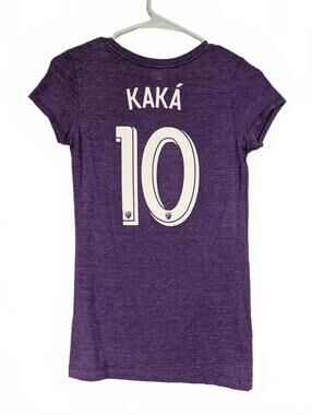 Adidas Orlando City Kaká Kaka 10 Graphic Soccer Fan Tee Womens Small